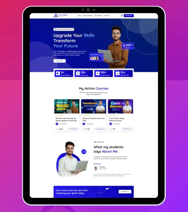 LMS Website