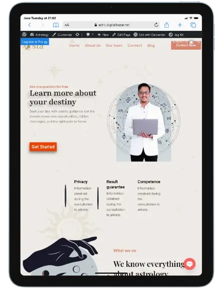 Astrology website